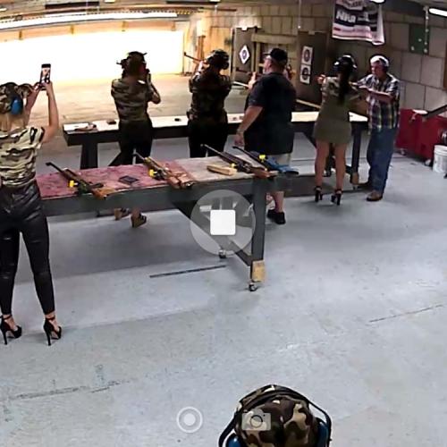 Women’s rifle shoot 